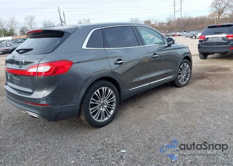 2017 Lincoln Mkx Reserve z USA, uszkodzony, nr VIN 2LMPJ6LR2HBL30368